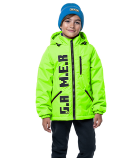 Куртка детская NIKASTYLE 4м3523, зеленый, 128