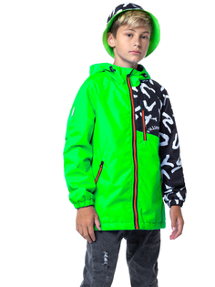 Ветровка детская NIKASTYLE 4л2523, зеленый, 140