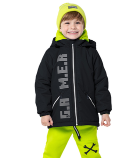 Куртка детская NIKASTYLE 4м3323, черный, 110