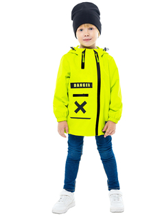 Ветровка детская NIKASTYLE 4л4923, желтый, 110
