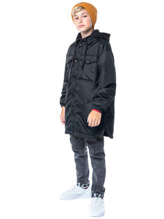 Куртка детская NIKASTYLE 4м3723, черный, 128
