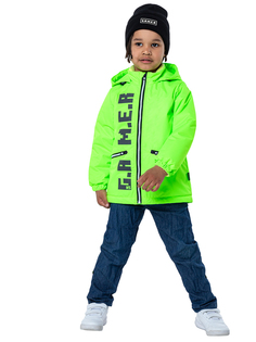 Куртка детская NIKASTYLE 4м3323, зеленый, 104
