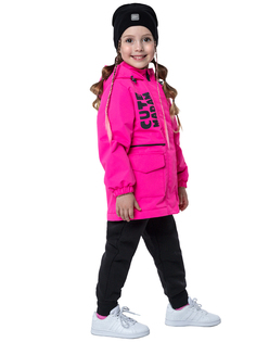 Ветровка детская NIKASTYLE 4л3423, розовый, 116