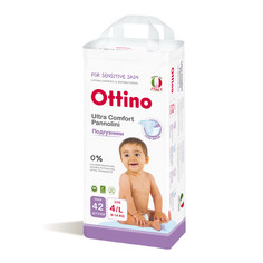 Подгузники OTTINO 4 L , 9-14 кг