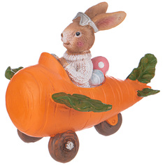 Набор из 2 штук Фигурка Lefard Кролик 22х20х17см полистоун 100-916_