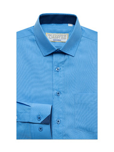 Рубашка детская Tsarevich Alaska/2, голубой, 128