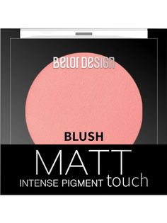 Румяна для лица Belor Design MATT TOUCH тон 201 3,6 г