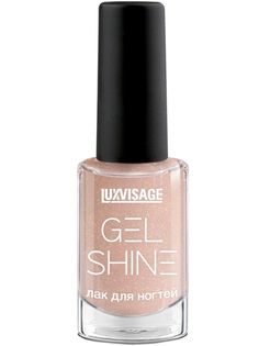 Лак для ногтей Luxvisage Gel Shine тон 102 Светлый бежевый с шиммером 9г