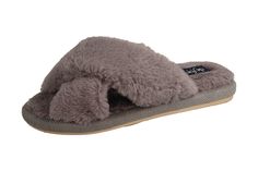 Тапочки женские de fonseca POTENZA I PA W843RU серые 40-41 RU