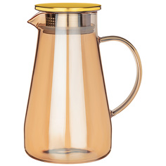 Кувшин Agness Amber 1.2л жаропрочное стекло 887-166_