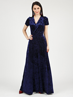 Платье женское Grey Cat GPl00233V(leonida) синее 48 RU