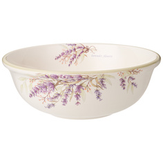 Набор из 6 штук Салатник Agness Душа Прованса 21.5х21.5х5см 1350мл керамика 358-2053_