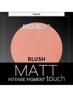 Румяна для лица Belor Design MATT TOUCH тон 203