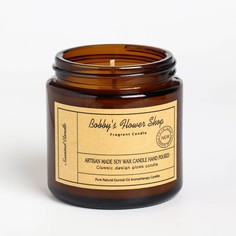 Ароматическая свеча в банке BOBBYS FLOWER SHOP 100 гр No Brand