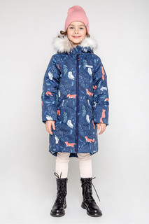 Пальто детское CROCKID 38067/н/4, синий, 140