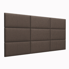 Мягкие обои Cabrio Brown 30х60 см 4 шт. Tartilla