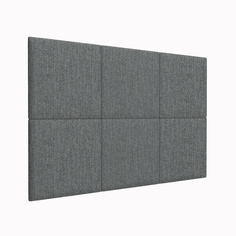 Мягкие обои Cotton Moondust Grey 50х50 см 2 шт. Tartilla