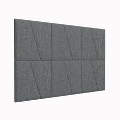 Мягкие обои Cotton Moondust Grey 50х50DL см 2 шт. Tartilla