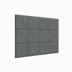Мягкие обои Cotton Moondust Grey 30х30TPL см 2 шт. Tartilla
