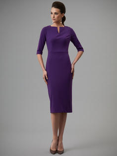Платье женское Арт-Деко P-966 фиолетовое 48 RU