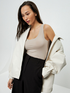 Майка женская ZARINA 3225500400 бежевая S