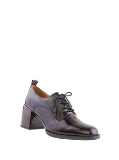 Полуботинки женские Milana 2124021 бордовые 37 RU