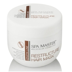 Маска для волос SPA Master реструктурирующая без силиконов и парабенов с кератином 500 мл