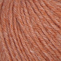 Пряжа Пехорка Перуанская альпака, 50г, 150м (878-Терракотовый меланж), 10 мотков