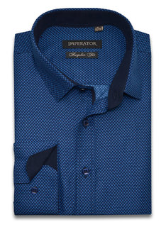 Рубашка детская Imperator Twist 4-П, синий, 38 176-182