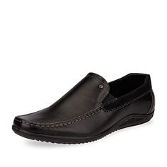 Мокасины мужские INSTREET 187-31MV-726ST черные 45 RU