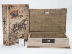 Шкатулка-книга Авто из бронзового века (кодовый замок) Remeco Collection