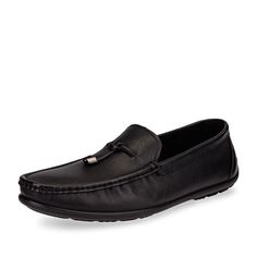 Мокасины мужские ZENDEN 245-31MV-704KT черные 40 RU