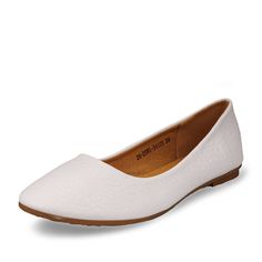 Балетки женские INSTREET 26-25WG-541SS белые 37 RU