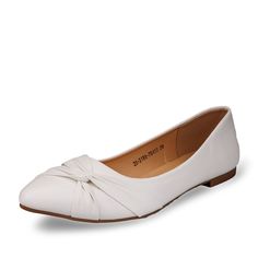 Балетки женские INSTREET 26-31WA-764SS белые 39 RU