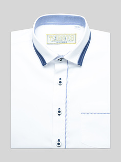 Рубашка детская Tsarevich PT2000/3A, цвет белый, размер 134
