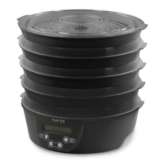 Сушилка для овощей и фруктов Marta MT-FD1888C black