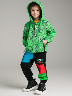 Ветровка детская PlayToday 12312134, зеленый, 116