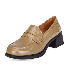 Лоферы женские INSTREET 77-31WA-705SS зеленые 37 RU
