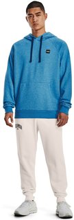 Худи мужское Under Armour UA Rival Fleece Hoodie голубое 48-50