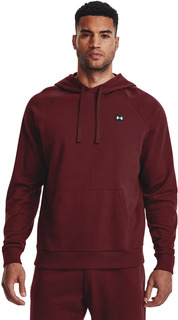 Худи мужское Under Armour UA Rival Fleece Hoodie красное XS