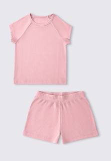 Пижама детская Oldos OCSS23UW2KC18, цвет св.розовый, размер 104