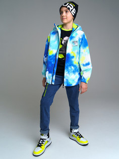 Ветровка детская PlayToday 12311104, голубой, 158