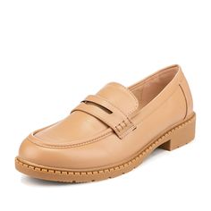 Лоферы женские INSTREET 26-31WA-799SS бежевые 39 RU