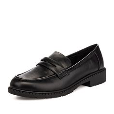 Лоферы женские INSTREET 26-31WA-803SS черные 39 RU