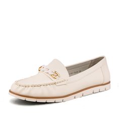 Мокасины женские INSTREET 86-31WA-764SS белые 39 RU