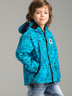 Ветровка детская PlayToday 12312131, голубой, 116
