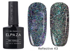 Гель-лак светоотражающий Elpaza Reflective №43, 10 мл