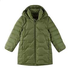 Пальто детское Reima 5100083A_8930_128, зеленый, 128