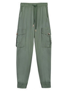 Брюки детские PlayToday 12321490, цвет хаки, размер 170