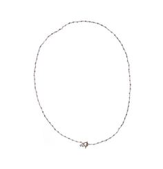 Колье из бижутерного сплава с аметистом 86 см Moon Paris Mo-22.10-092